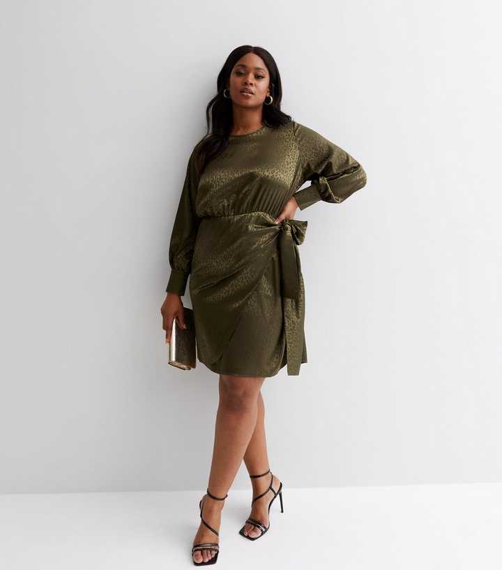 Curve Dresses New Look Plus Size Dresses Satin Dress New Look