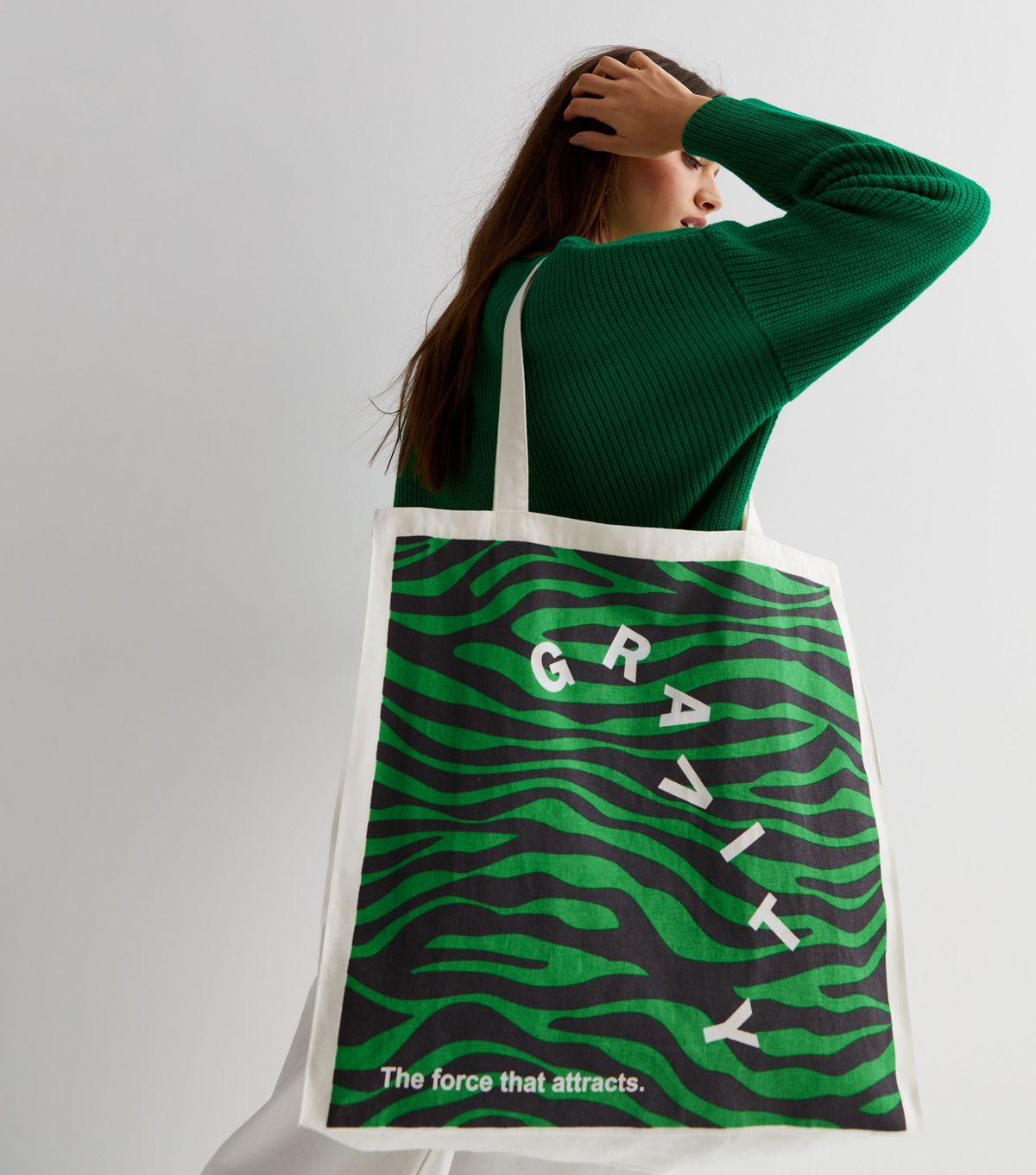New Look Canvas Tote Gravity