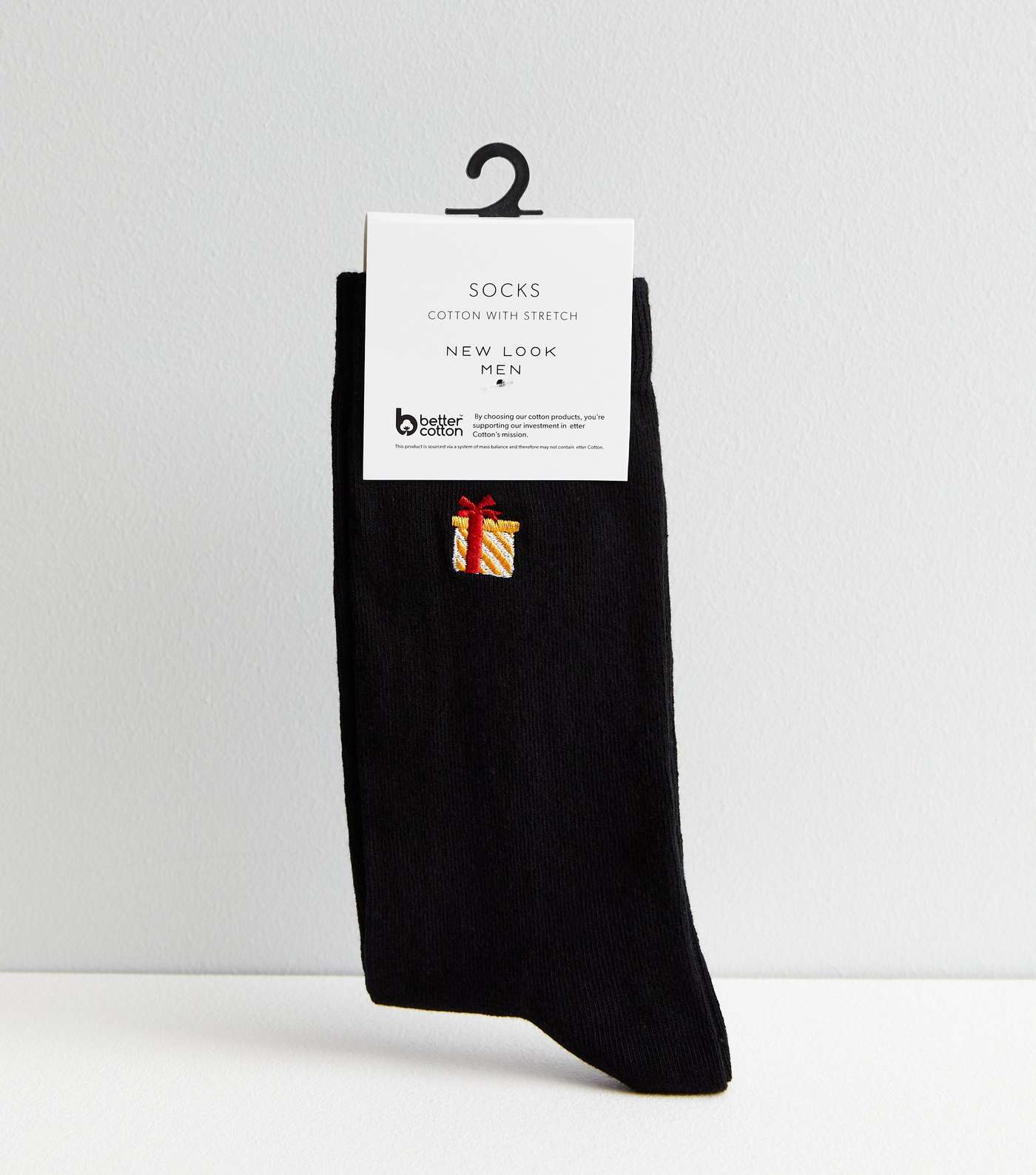 Black Present Socks Image 2