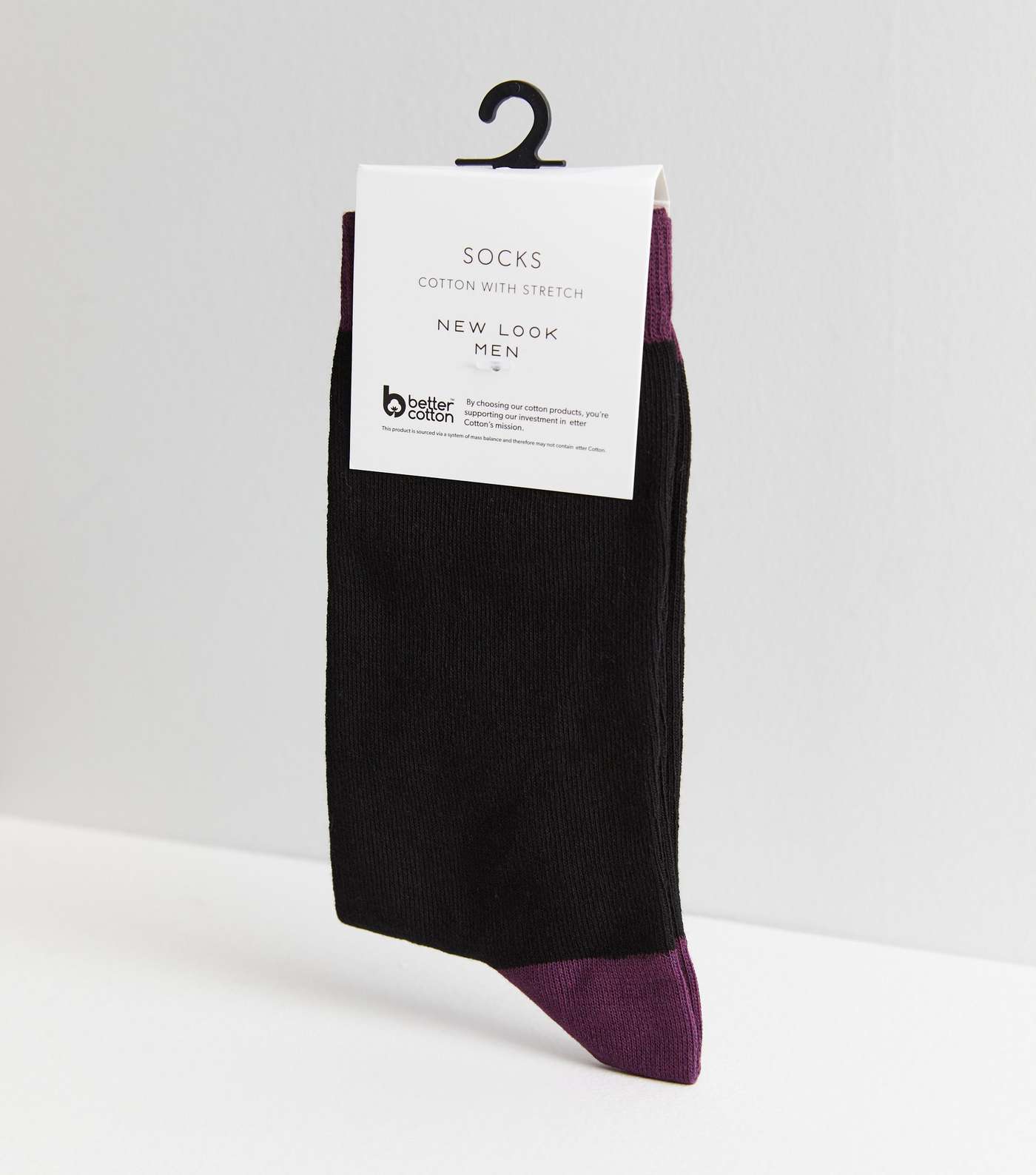 Mid Pink Colour Block Socks Image 2