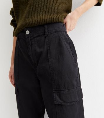 New Look satin cargo trousers in black  ASOS  Latest outfits Cargo  trousers Clothes