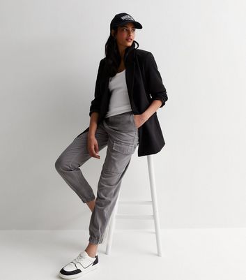 Girl Light Grey Cargo Trousers  Pants ant