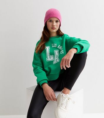 Green store sweatshirt girls