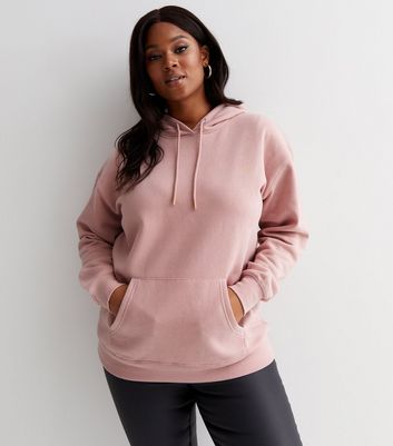 Pale pink online hoodies