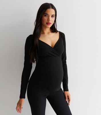 Nursing clearance wrap top