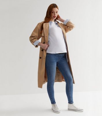 Maternity Blue Over Bump Jenna Skinny Jeans