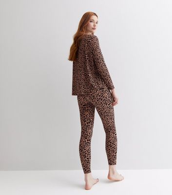 Maternity leopard print clearance leggings