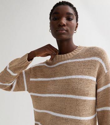 New look striped outlet jumper