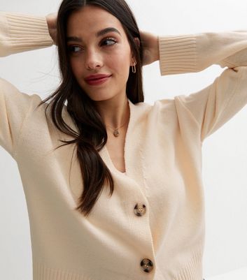 New look cream cardigan sale