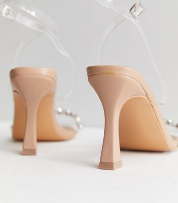 Bebo hot sale clear heels