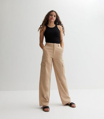 Buy PEPPERMINT Peach Girls Solid Palazzo Pants | Shoppers Stop