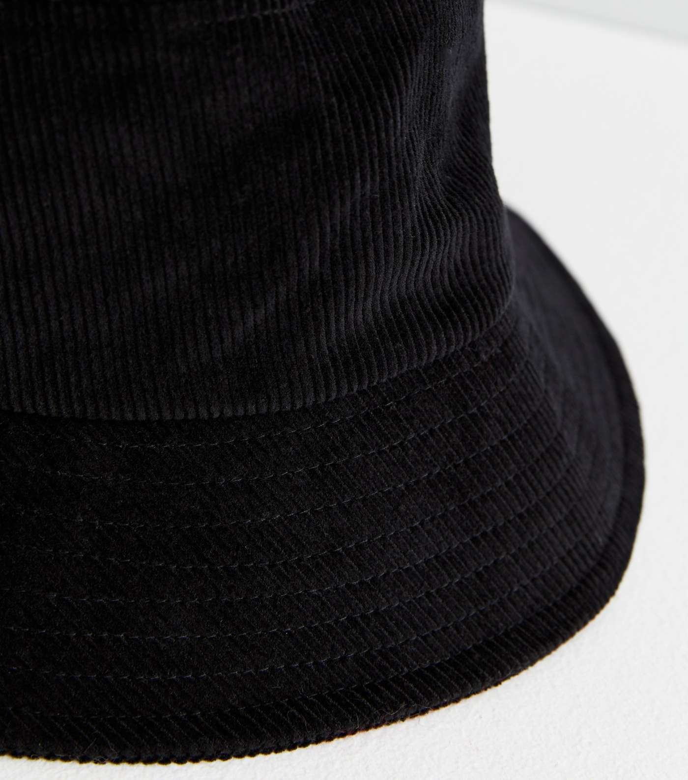 Black Cord Bucket Hat Image 3