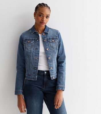 Denim hot sale jacket tall