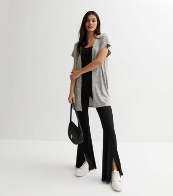 Short sleeve cheap long cardigan