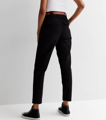 Missguided  Tall Cargo Trousers  Black  SportsDirectcom