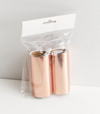 2 Pack Rose Gold Lint Roller Refills New Look