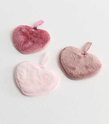 Pack of 3 Heart Makeup Remover Pads 