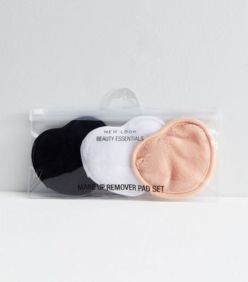 3 Pack Heart Makeup Remover Pads Set New Look