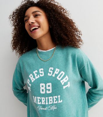 Green Overdyed Apres Sport Logo 
