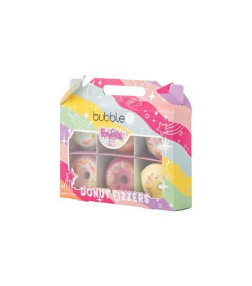 Bubble T Rainbow Confetea Donut Bath Fizzer Gift Set New Look