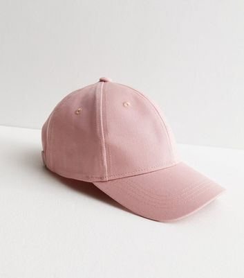 Plain pink cap on sale