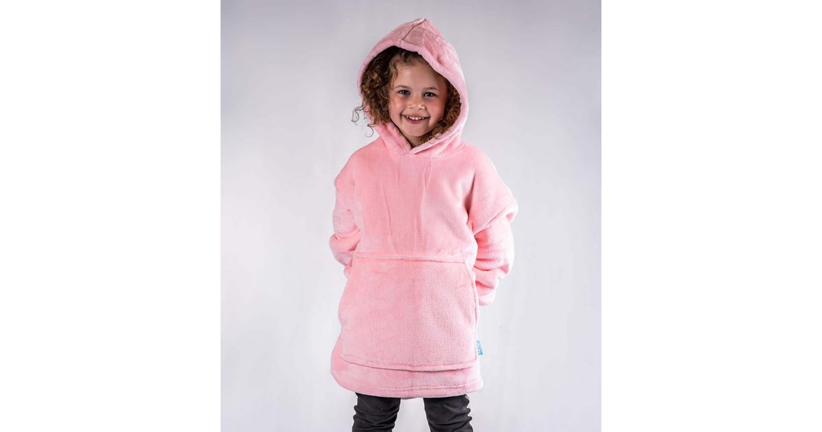 ONY KIDS Mid Pink Fleece Hoodie New Look