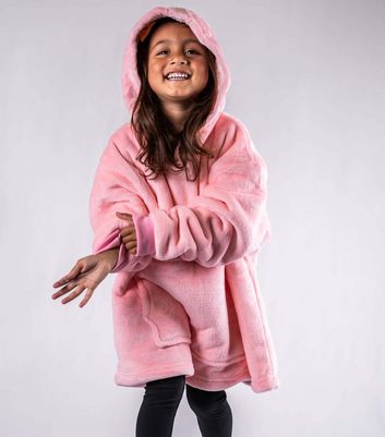 ONY KIDS Mid Pink Fleece Hoodie | New Look