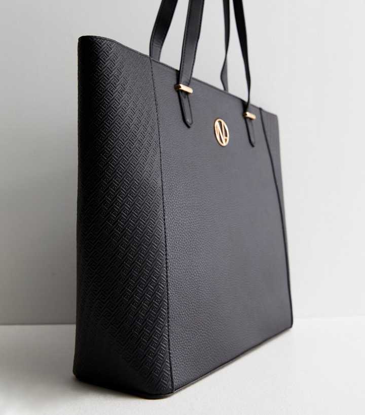 black handbag tote
