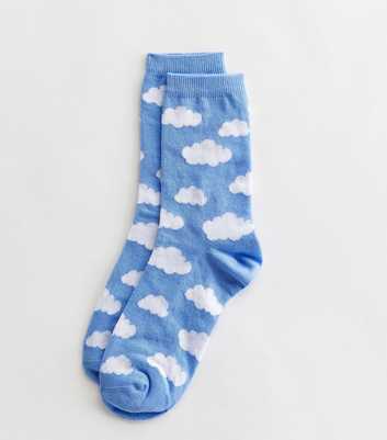 Blue Cloud Socks