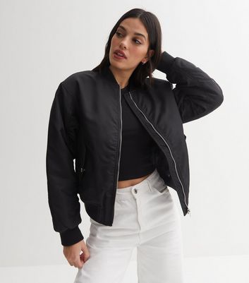 Woman deals black jacket