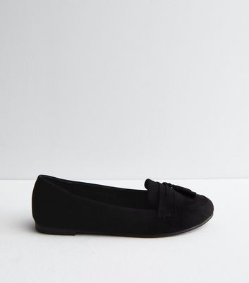 New look hot sale suede loafers