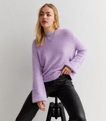 Lilac 2025 fluffy jumper