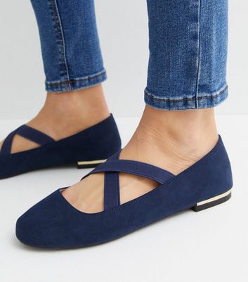 Next navy ballet pumps best sale