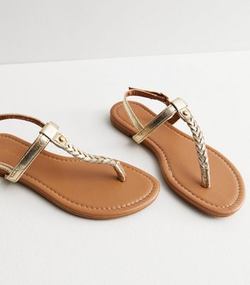 Leather toe clearance post sandals