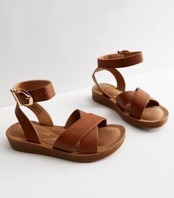 Clarks Wedge Sandals Women's 11M Orange Tan Leather Comfort Cork  Chunky Platform | eBay