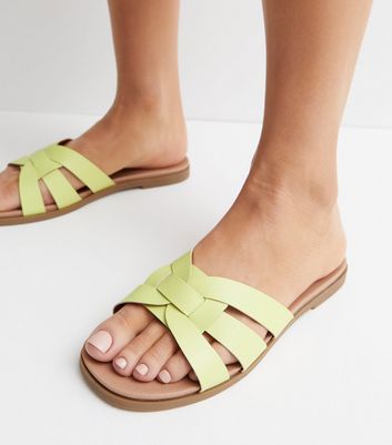 Slide sandals for hot sale wide feet