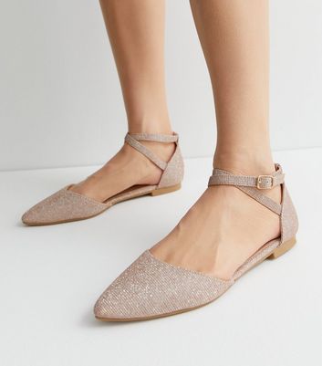 Rose gold hotsell ballerina shoes