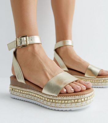 Flatform sandals espadrilles online