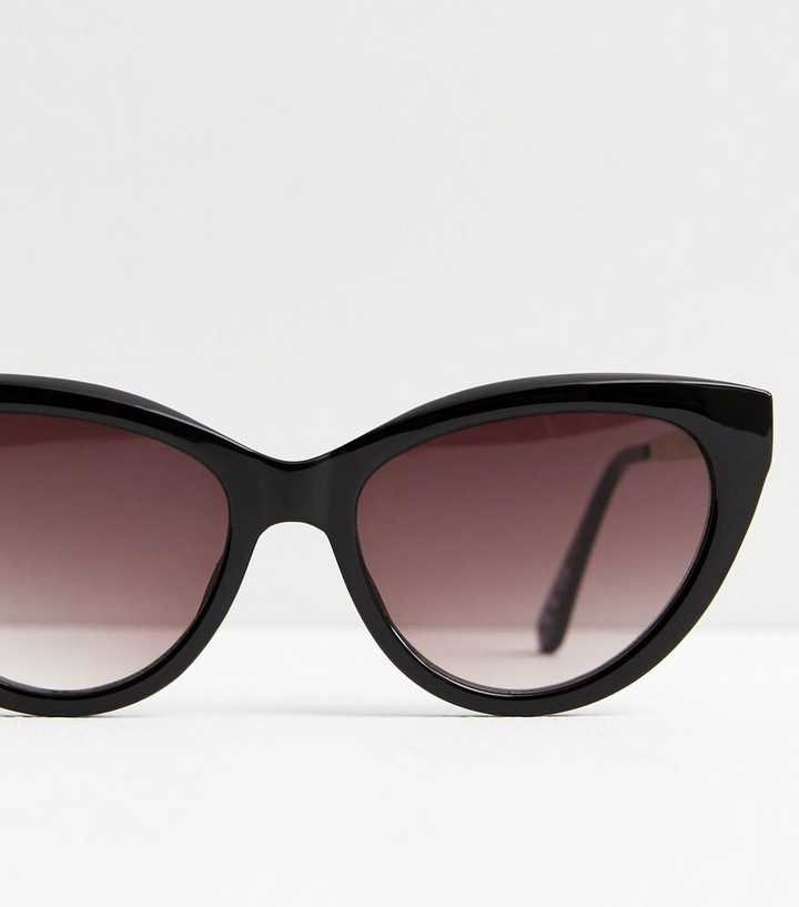 Vintage Oversized Cat Eye Sunglasses Women Brand Design Metal