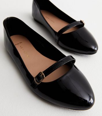 Black patent clearance dolly shoes