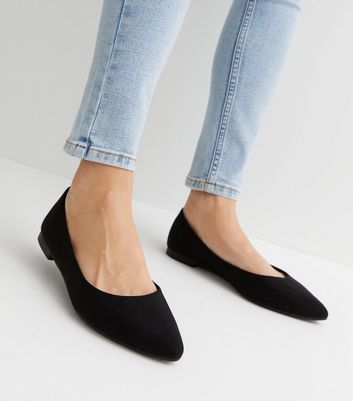 Ballerina sales pointed shoes