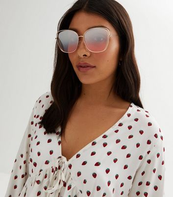 Double cheap frame sunglasses