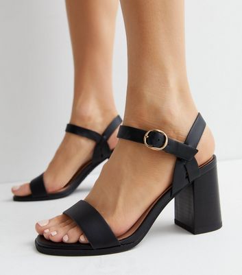 New Look Women's Black Sandals | ShopStyle UK