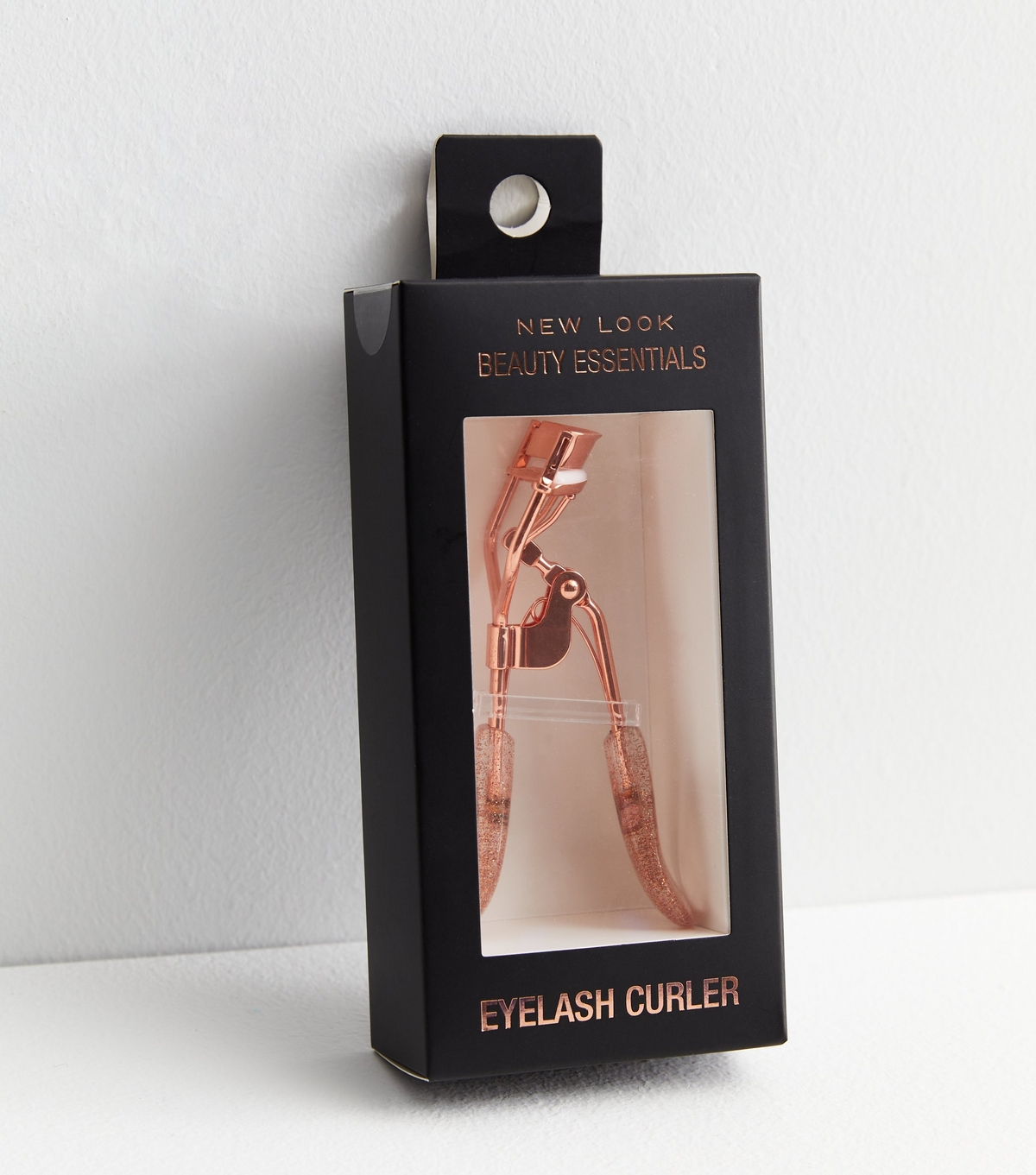 Rose Gold Glitter Handle Eyelash Curler New Look