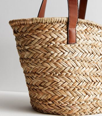 Mini straw basket bag sale