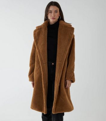 Rust coloured deals teddy coat