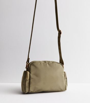 New look khaki on sale bag