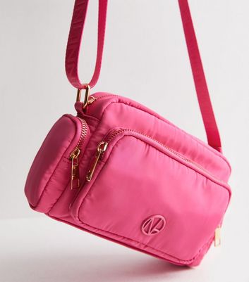 Hot pink cross body bag sales
