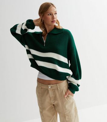 Womens zip cheap front jumper