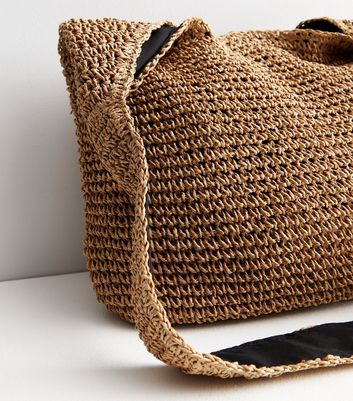 Slouchy 2025 straw bag